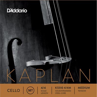 D'Addario - D'Addario Orkestral KS510 Kaplan 4/4 Medium Çello Tel Seti