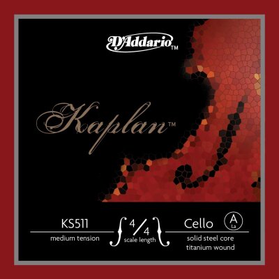 D’Addario KS511 Kaplan Çello Tek Tel 4/4 Medium Tension - 1