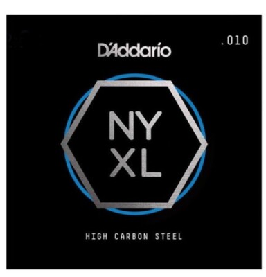 D'Addario NYS010 High Carbon Elektro ve Akustik Tek E Teli 010 - 2