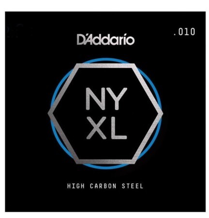 D'Addario NYS010 High Carbon Elektro ve Akustik Tek E Teli 010 - 2