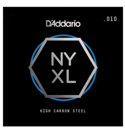 D'Addario NYS010 High Carbon Elektro ve Akustik Tek E Teli 010 - DAddario