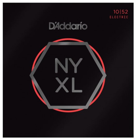 DAddario - D'Addario NYXL1052 Nickel Wound Light Top / Heavy Bottom, 10-52 Elektro Gitar Takım Tel