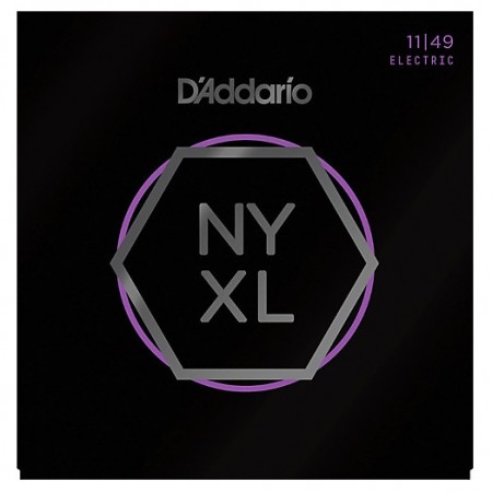 D'Addario NYXL1149 Nickel Wound 11-49 Medium Tension Elektro Gitar Takım Tel - Thumbnail