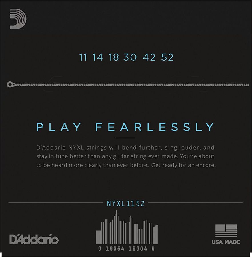 D'Addario NYXL1152 Nickel Wound Elektro Gitar Tel Takımı - 3