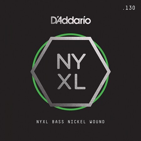 D'Addario NYXL130 Bass Nickel Wound Singles Bas Gitar Tek Tel - 3