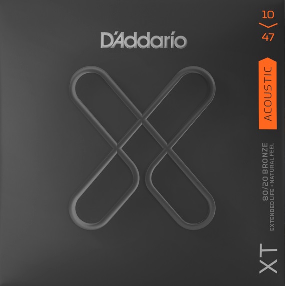 D'Addario XTABR1047 Extra Light Akustik Gitar Tel Takımı - 1