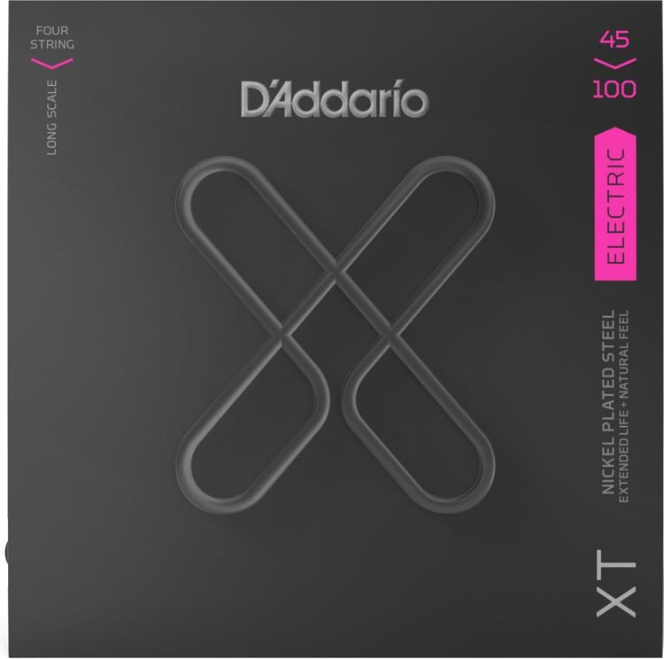 D'Addario XTB45100 Regular Light / Long Scale Bas Gitar Teli - 1