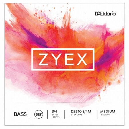 DAddario - D-Addario Zyex DZ610 3/4M Kontrabas Teli