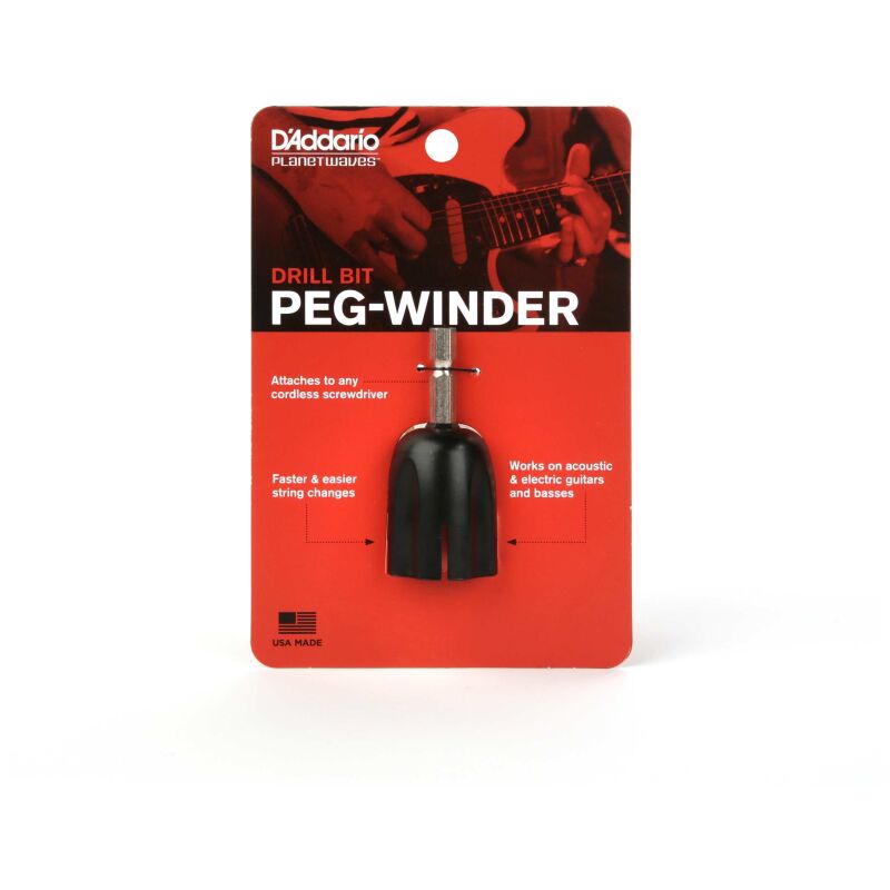 Planet Waves Drill Bit Pegwinder Tel Sarıcı PW-DBPW-01 - 1