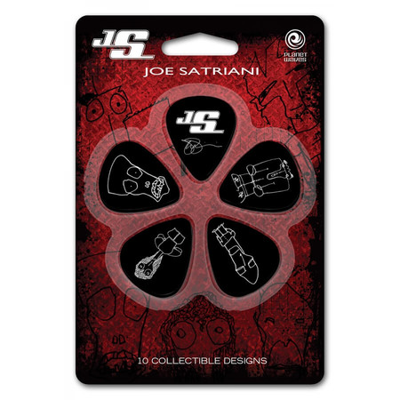 PlanetWaves 1CBK4-10JS Joe Satriani Medium Pena (5'li) - Thumbnail