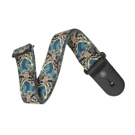 PlanetWaves Al McWhite Surf Collection Typhooon Gitar Askı/Strap