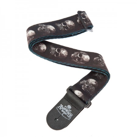 DAddario - PlanetWaves Alchemy Muted Skulls Gitar Askı/Strap