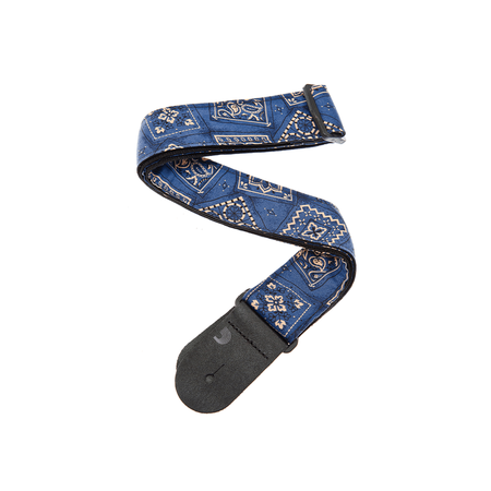 PlanetWaves Blue Bandana Nylon Woven Gitar Askı/Strap