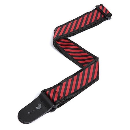 PlanetWaves Jaquard on Polyopro Red Gitar Askı/Strap