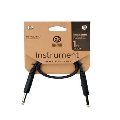 Planet Waves PW-CGTP-01 Classic Series 30 cm Düz/L Uçlu Pedal Ara Kablosu - 2