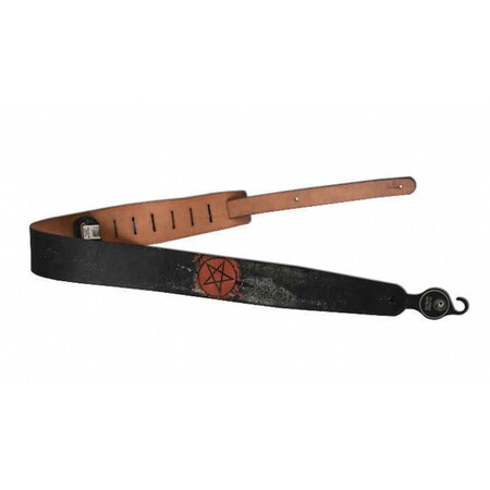 PlanetWaves Stoned Leather Series The Pentangle Gitar Askı/Strap