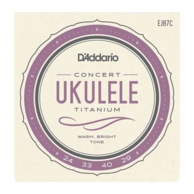 Pro-Arte Titanium J87C Consert Ukulele Teli - DAddario