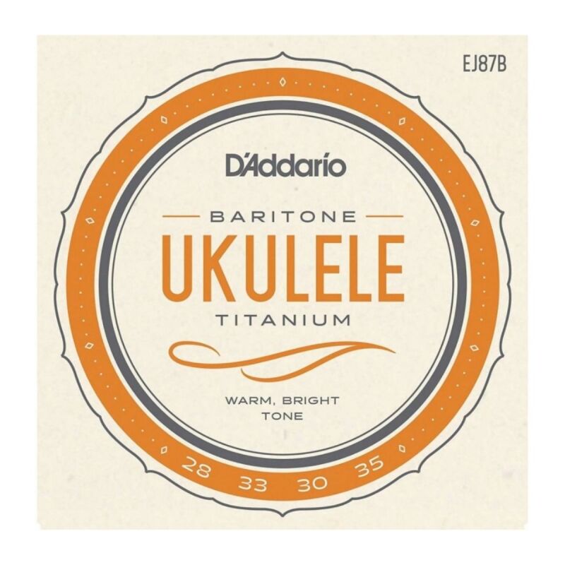 Ukulele Tel Seti Baritone Titanium, Warm Bright - 1
