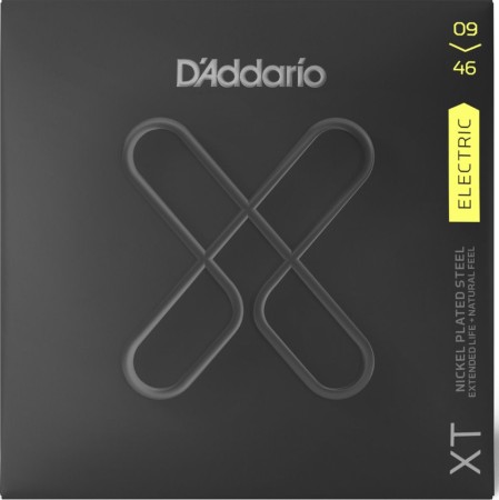 DAddario - D'Addario XTE0946 Super Light Top/Regular Bottom Elektro Gitar Teli