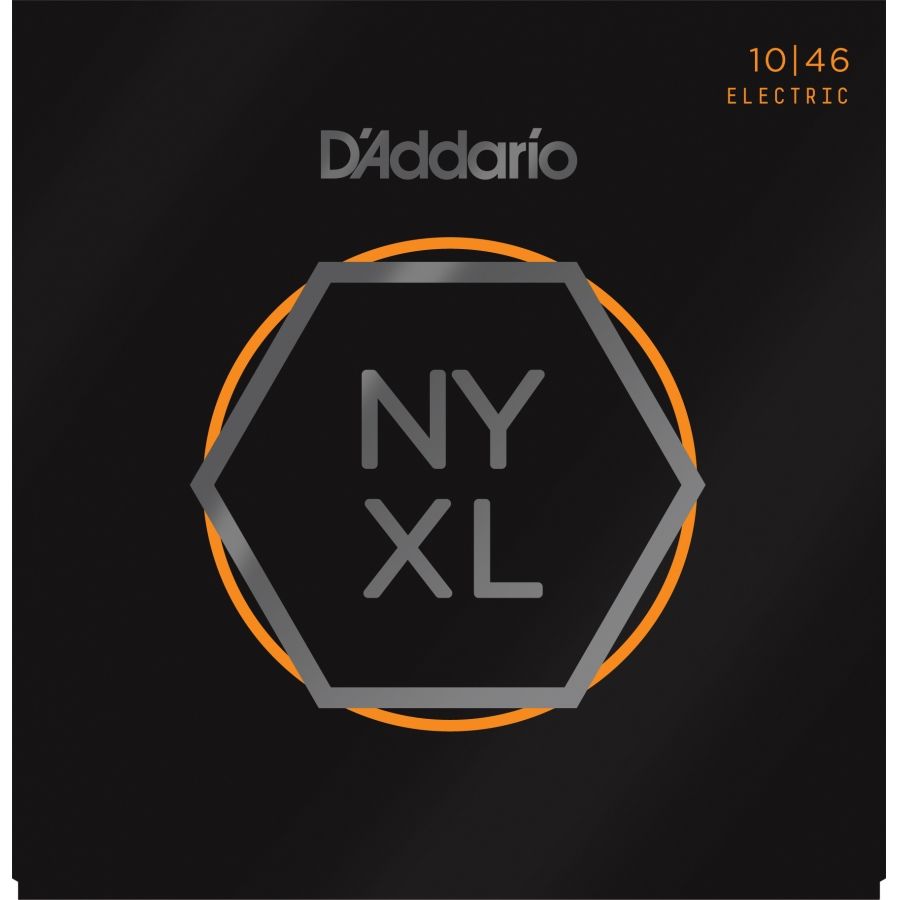 D'Addario NYXL1046 Nikel Wound Elektro Gitar Teli - 1