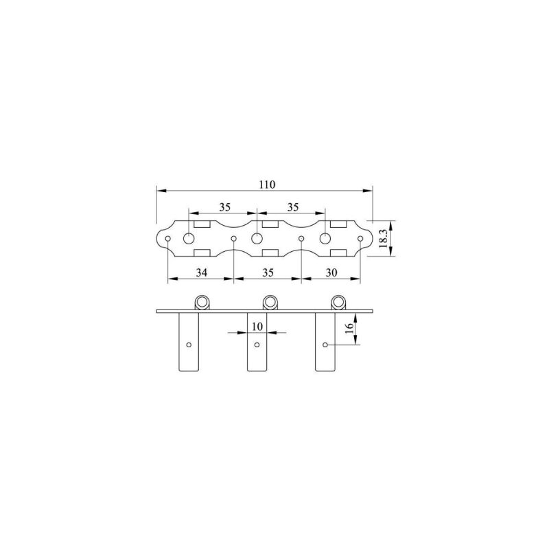 DerJung DJ405GK-A2W Klasik Gitar Burgu Takımı(3+3) - 2