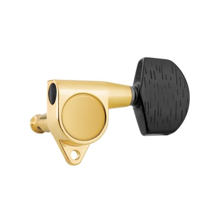 DerJung DJ235G-P4B Gold 3+3 Akustik Gitar Burgu Takımı - Der Jung