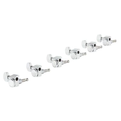 DerJung DJ434CX-D2-LH Solak Tek Sıra Chrome Kilitli Elektro Gitar Burgu Takımı - 4