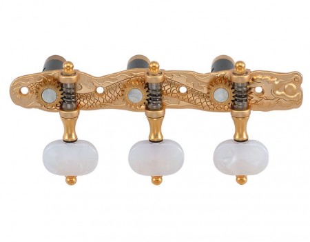 DerJung DJ101SG-AW Gold Klasik Gitar Burgu Takımı - Der Jung