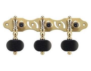 DerJung DJ306GX-P12 Gold Plated Klasik Gitar Burgu Takımı - Der Jung