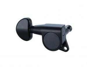 DerJung DJ333B-D7B-LH Tek Sıra Sol Dizilim Elektro Gitar Burgu Takımı Black - 4