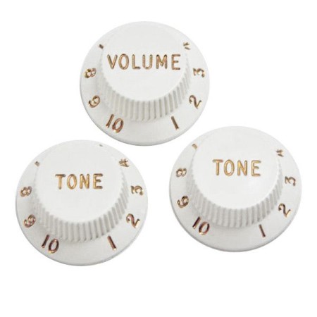 Dimarzio DM2111W 2Tone-1Wolüme Knob Ser - Thumbnail