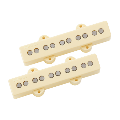 DiMarzio DP549CR – Ultra Jazz 5 Telli ™ Neck & Bridge (Cream) - Dimarzio