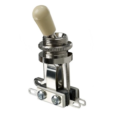 Dimarzio - Dimarzio EP1102 Swıtchcraft® Kısa Boy Düz Tip Toggle Switch