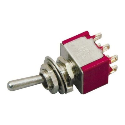 DiMarzio EP1107 DPDT Mini Toggle Switch - 3