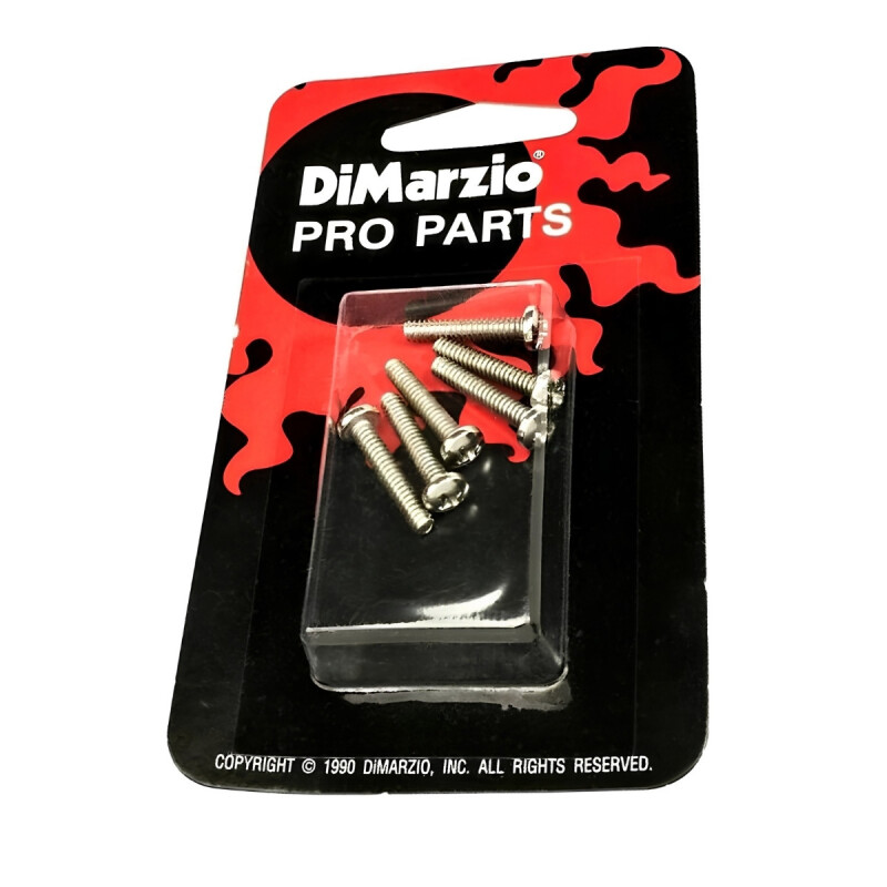 DiMarzio FH1300 Manyetik Yükseklik Vidaları Nikel 6lı Paket Yedek Parça - 1
