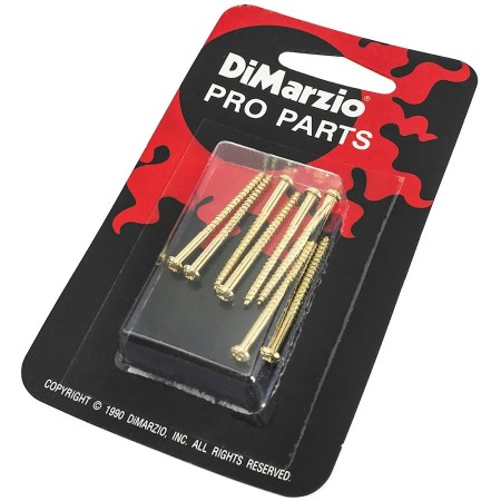 DiMarzio FH1500G P Bass Height Screws Gold (8) Bas Manyetik Vida Seti - Dimarzio