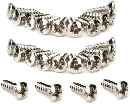 DiMarzio GH1000C Pickguard and Backplate Vidaları (24) - Dimarzio