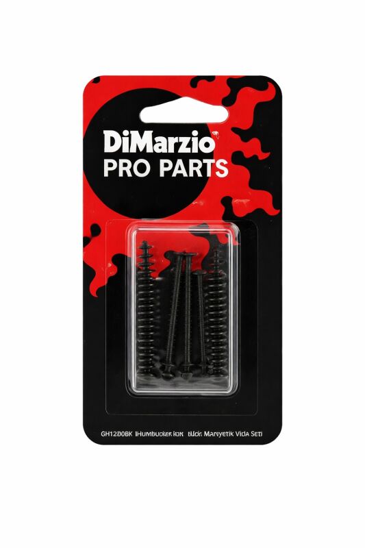 DiMarzio GH1200BK Humbucker Black Neck Pozisyonu Manyetik Vida Seti - 2