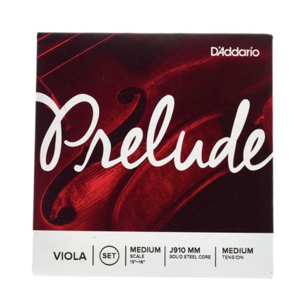 D′Addario - D'Addario J910 MM Prelude Medium Tension Viyola Tel Takımı