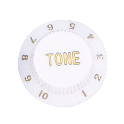 Dr. Parts -Valencia PNB1T-WH Strat Stil Plastik Tone Kontrol Düğmesi