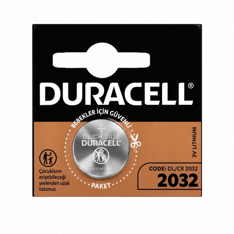 Duracell 3 Volt Lithium 2032 Akort Aleti Pili - 2