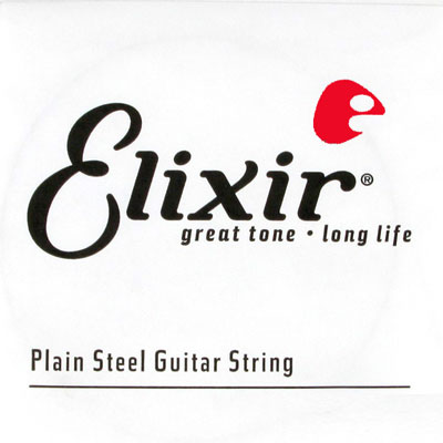 Elixir - Elixir 13010 Nanoweb Elektro ve Akustik Tek Gitar Teli (010)