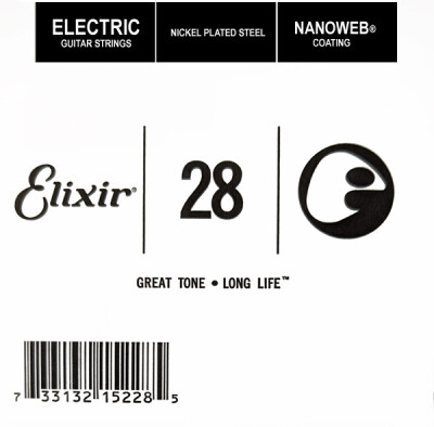 Elixir 15228 Elektro Gitar Tek Tel - 1
