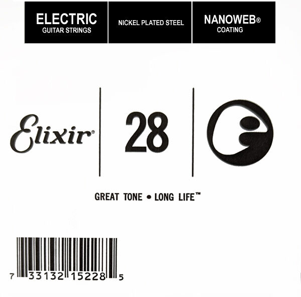 Elixir 15228 Elektro Gitar Tek Tel - 1