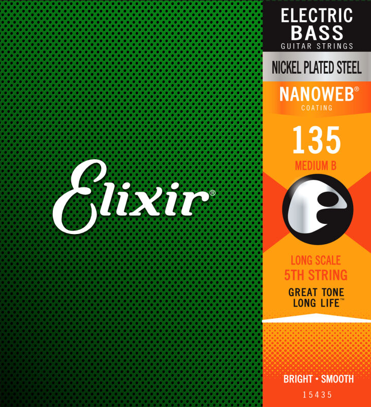 Elixir 15435 Bas Gitar Tek Tel - 1