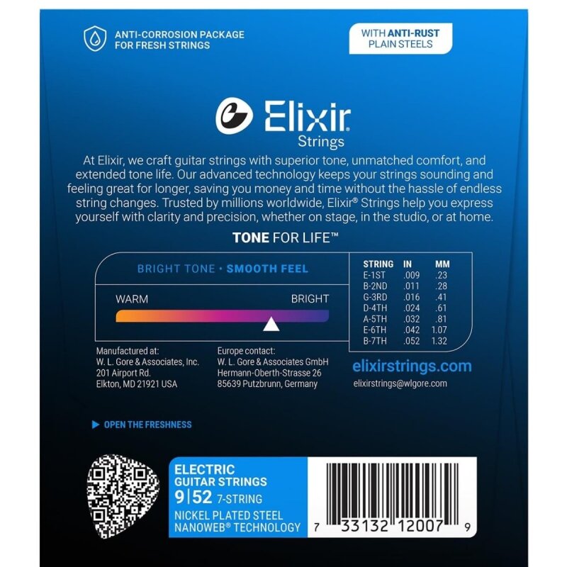 Elixir 09-52 Elixir Nanoweb Super Light 7 Tel Elek - 3