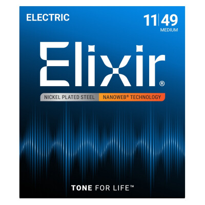 Elixir 011-049 Elektro Gitar Teli (12102) - 2