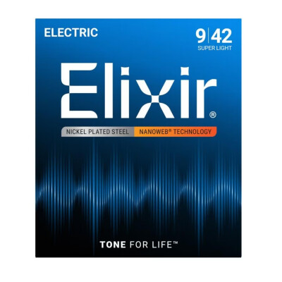 Elixir 009-042 Elektro Gitar Teli (12002) - 1
