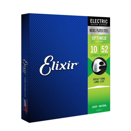 Elixir Optiweb (10-52) Elektro Gitar Tel Takımı - Thumbnail