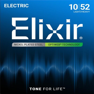 Elixir Optiweb (10-52) Elektro Gitar Tel Takımı - 4